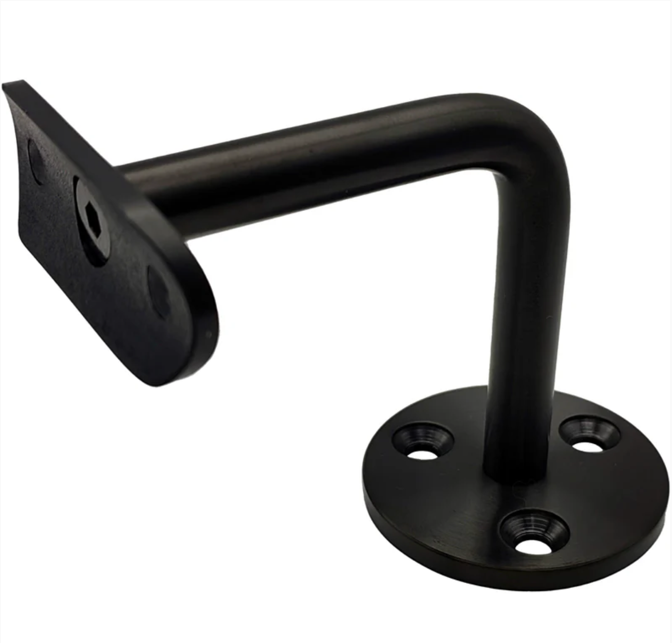 SOPORTE PASAMANOS PARED, (Usar Con Codigo E-BLACK069-COVER) Inoxidable Negro Satinado 304SS PVD